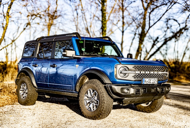 Ford Bronco aussen Front schräg MotorMag 02-2025 SUVness