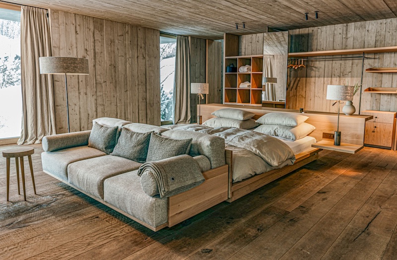 Wiesergut BergLoft, Schlafzimmer_WIESERGUT © Patrick Dunst