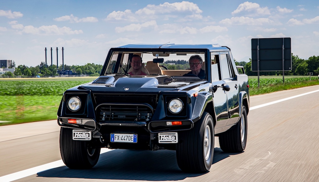 Lamborghini LM002 (1986 bis 1993) Mitzieher aussen Foto Martin Kubanka II