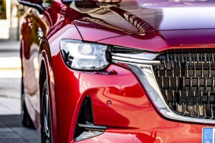 Mazda-CX60 MotorMag Reinhold Deisenhofer aussen Scheinwerfer seitlich