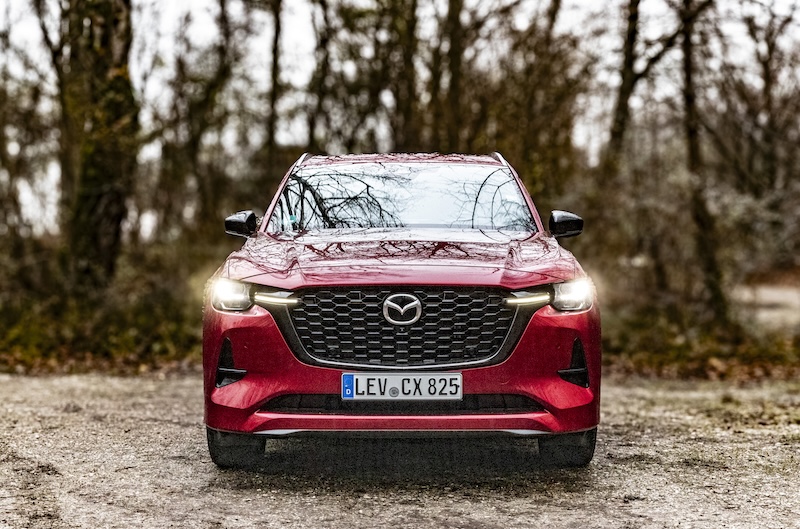 MotorMag Reinhold Deisenhofer Mazda CX-80 aussen Front