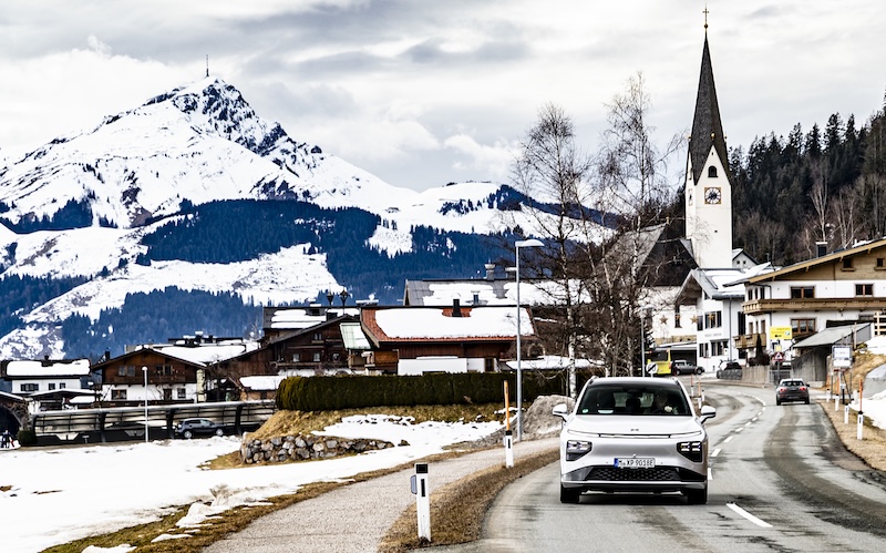 Xpeng G9 MotorMag Reinhold Deisenhofer aussen Totale Sankt Jakob ins Haus Tirol