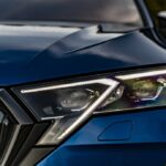 Skoda Octavia Combi MotorMag Reinhold Deisenhofer Front Scheinwerfer nah aussen