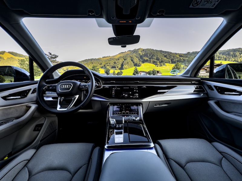 Audi Q7 PHEV MotorMag SUVness Reinhold Deisenhofer innen