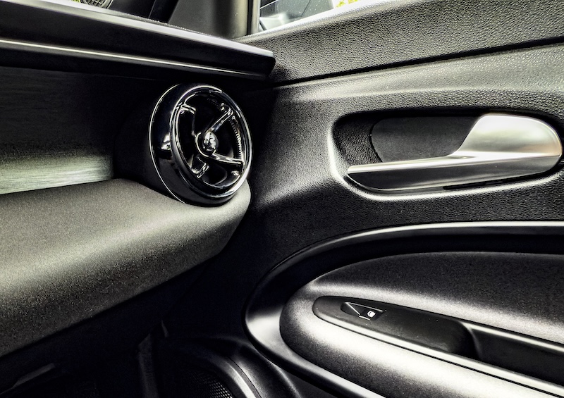 Alfa Romeo Junior-e MotorMag Reinhold Deisenhofer Lüftungsdüse innen