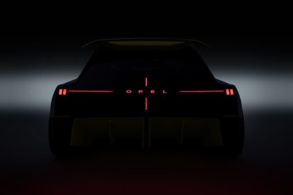 Opel Corsa GSE Vision Gran Turismo Heck LED-Signatur black