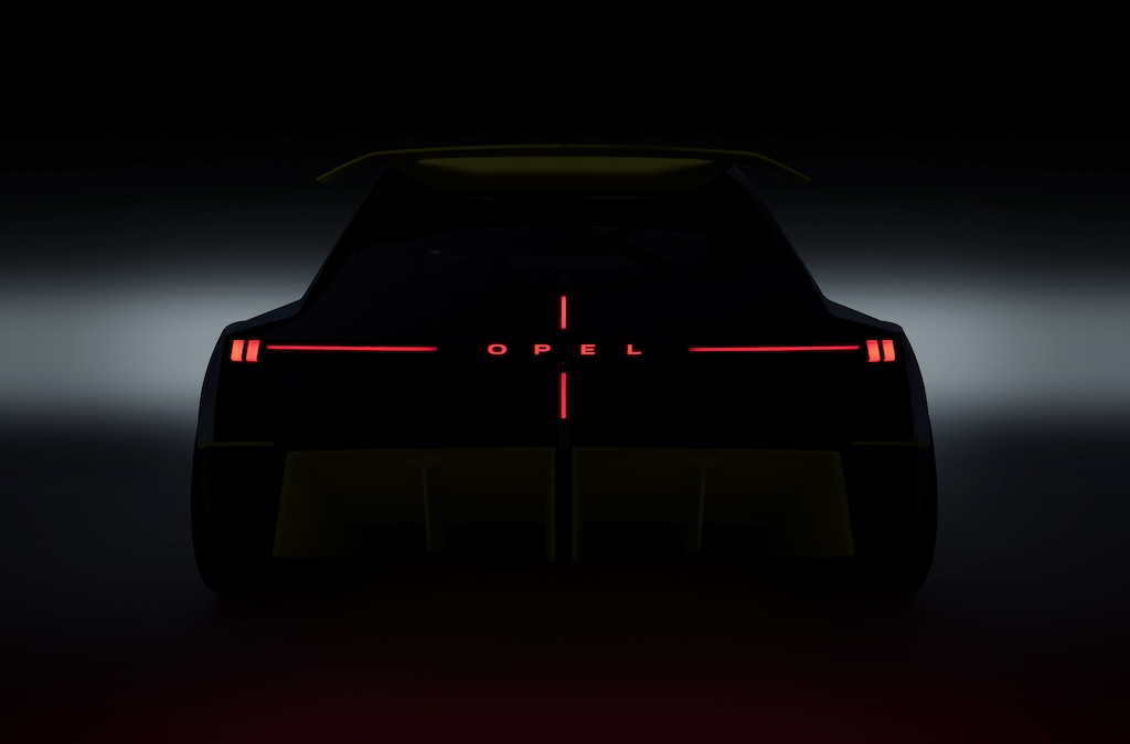 Opel Corsa GSE Vision Gran Turismo Heck LED-Signatur black