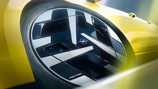 Opel Astra Design Skizze aussen Felge