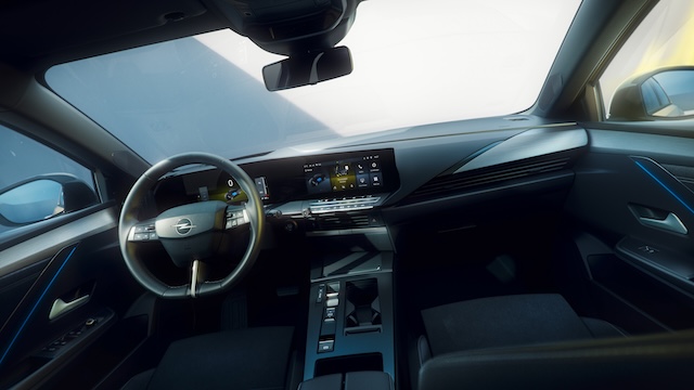 Opel Astra Design Skizze Interieur