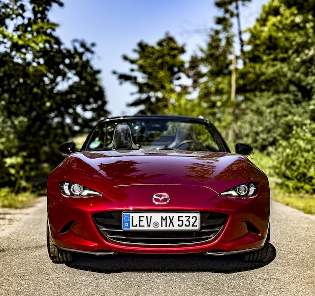 Mazda MX-5 aussen offen Front MotorMag Reinhold Deisenhofer